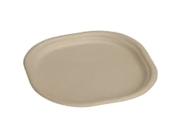 7 Inch Round Biodegradable Sugercane Plates Pack of (2000)