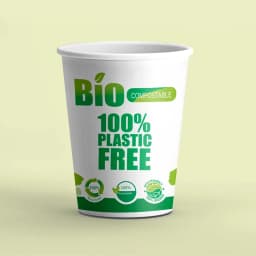 Single wall disposable paper cup