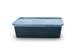 1500ml Rectangle Plastic Food Container - Pack of 500 Pieces
