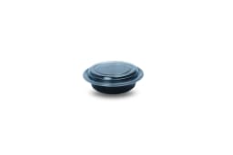 RO10 300ml Round Plastic Container with Dome Lid - Pack of 1000 Pieces
