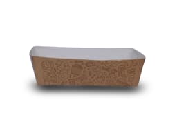 1000ml Paper Boat Tray - Kraft