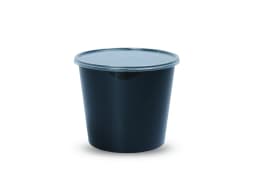 2500ml Round Plastic Food Container - Pack of 160 Pieces